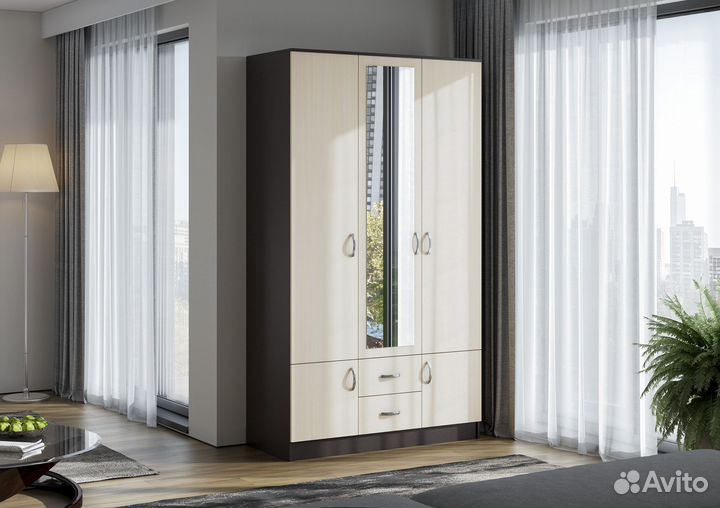 Шкаф Ронда с зеркалом