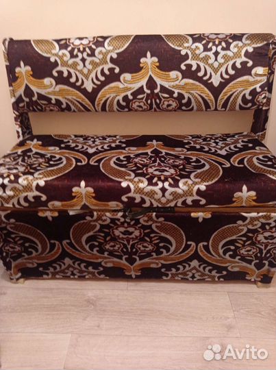 Банкетка Пуфик в прихожую с ящиком для хранения