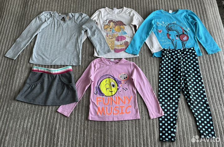 Детские вещи пакетом для девочек 2-4 года