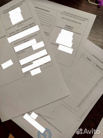 Перевод документов DV бюро переводов