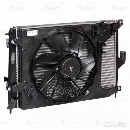 Блок охл. (радиатор+конденсор+вентилятор) для а/м