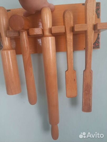 Деревянный набор для кухни