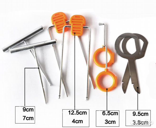 Набор для снятия обшивки салона автомобиля