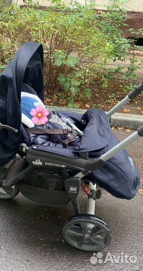 Итальянская коляска cam 2 в 1
