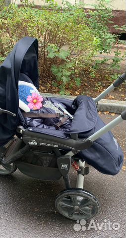 Итальянская коляска cam 2 в 1