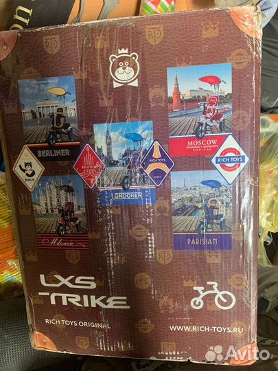 Детский трехколесный велосипед lexus trike