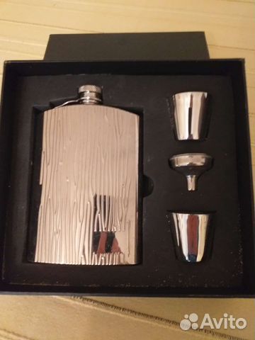 Фляжка подарочная новая