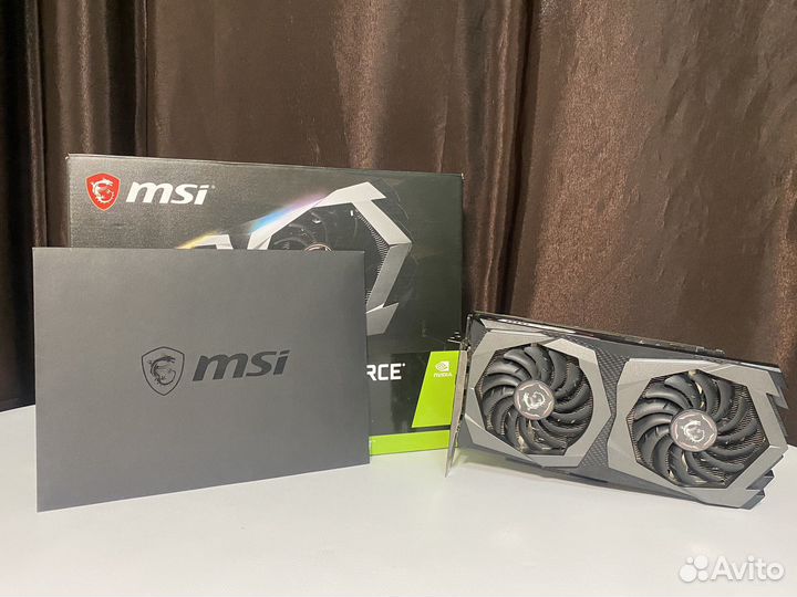 Видеокарта msi gtx 1660 super gaming