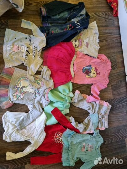 Пакет вещей на девочку 104-110