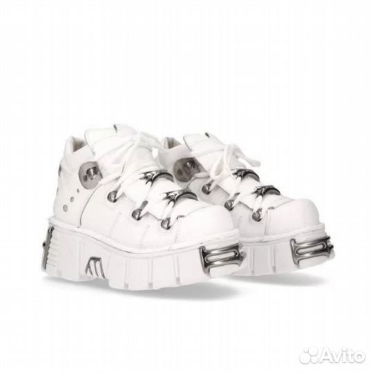 Ботинки New Rock White Tank