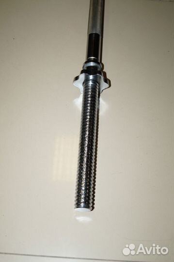 Гриф прямой хромированный d-30мм L-150см