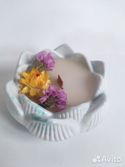 Ароматическая свеча ручной работы