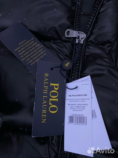 Пуховик Polo Ralph Lauren зимний