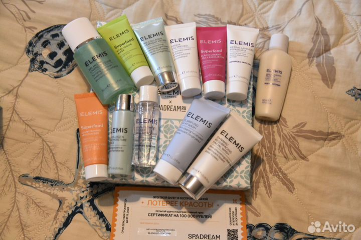 Делим набор косметики Elemis, SpaDream box