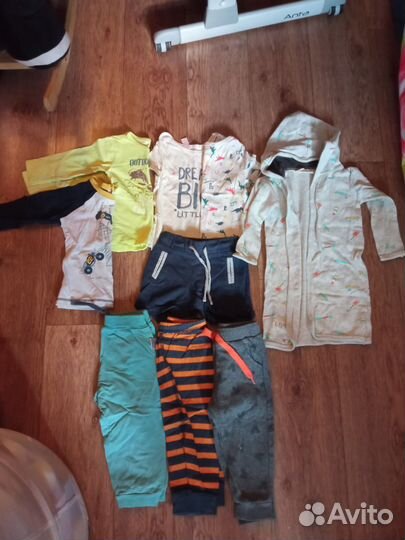 Вещи+обувь на мальчика от 80до98