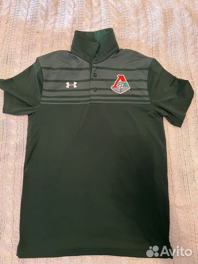 Under armour поло Локомотив