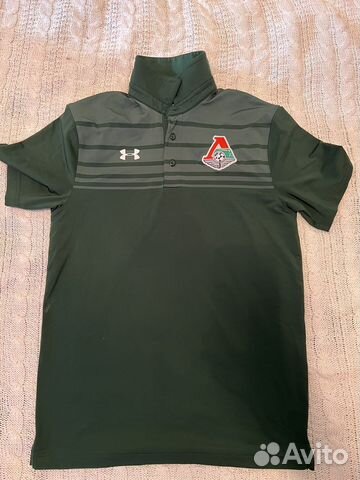 Under armour поло Локомотив