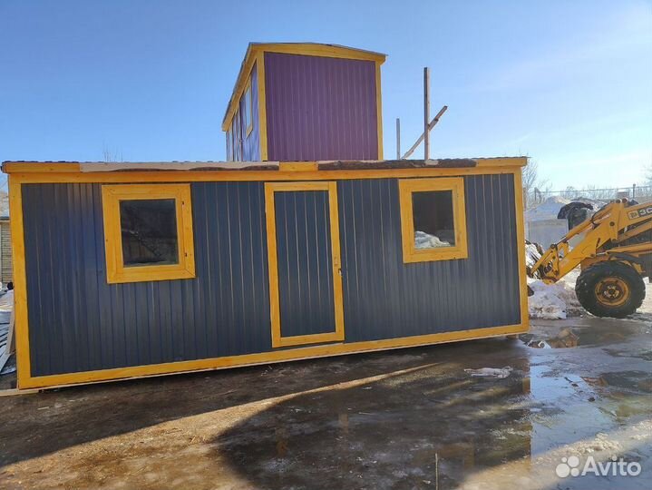 Бытовка вагончик с надежной крышей, всегда в наличии