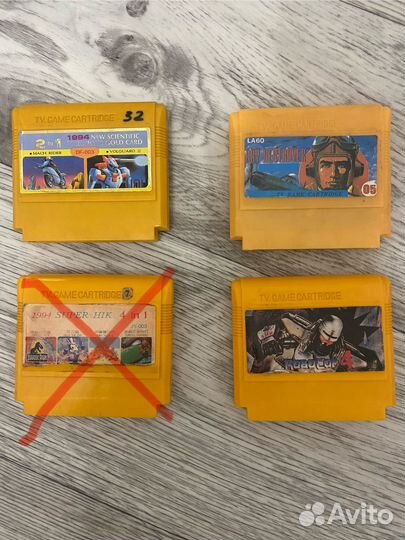 Картриджи для Dendy из 90-х