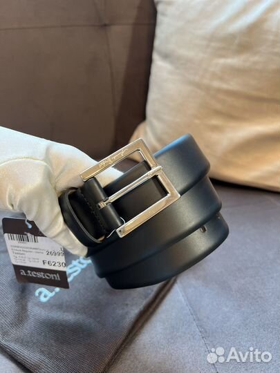Ремень мужской testoni оригинал новый