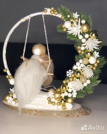 Композиция Девочка на качелях