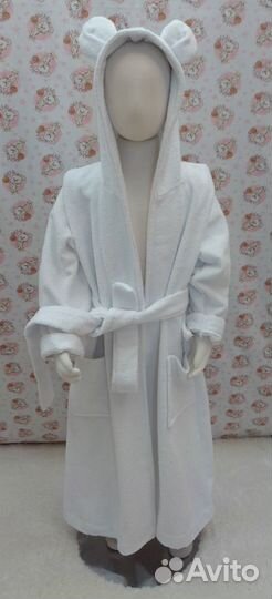 Халат банный детский 116-122