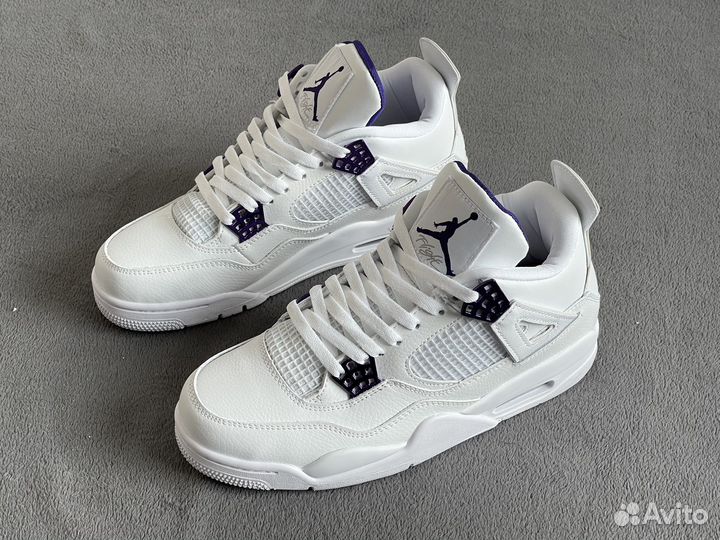 Кроссовки Nike Air Jordan 4 metallic purple