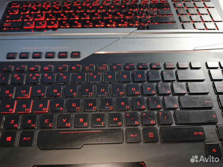 Клавиатура топкейс Asus G752