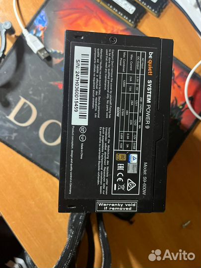 Блок питания be quiet system power 9 s9 600w