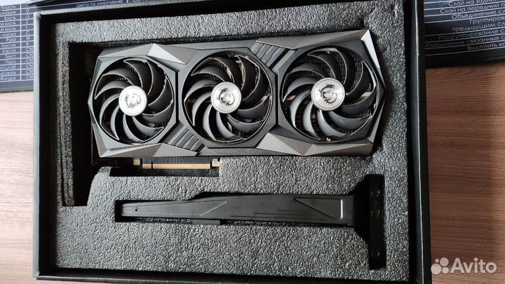 Видеокарта MSI RTX 3070 Ti gaming X trio