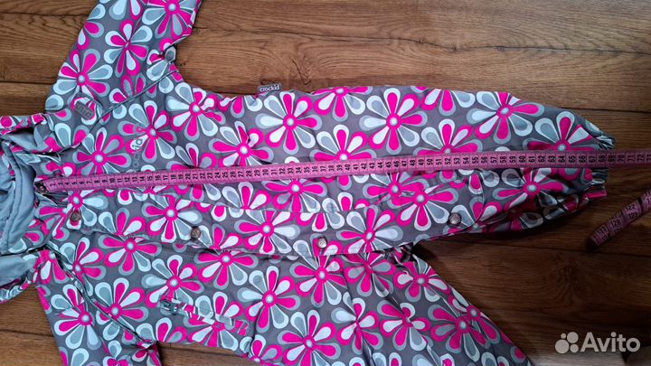 Комбинезон демисезонный 80 86 для девочки