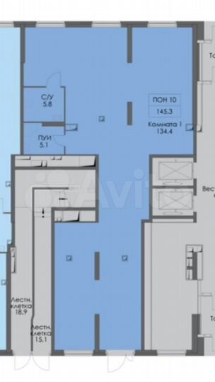 Торговая площадь, 145.3 м²