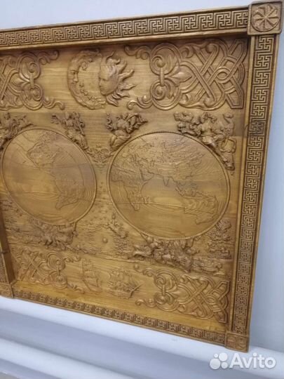 Панно на стену из дерева