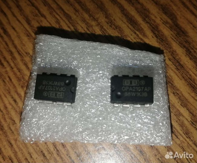 Операционные усилители audio OPA2107AP и AD843JN