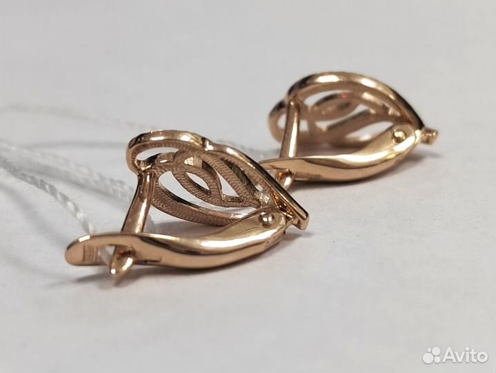 Золотые серьги