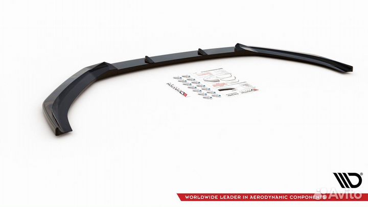 Накладка на бампер Audi A3 8V S-Line (16+) MD V2