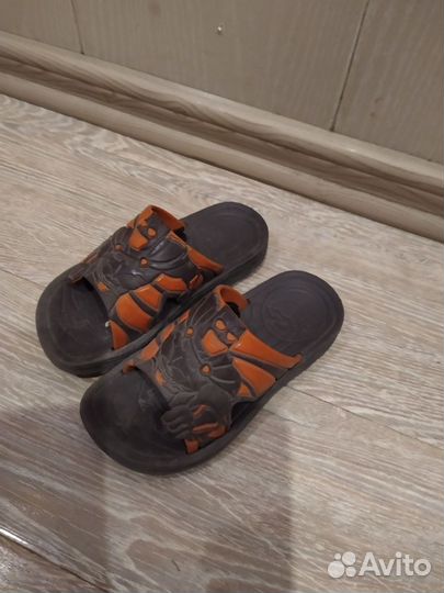 Банный халатик и сланцы