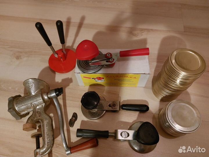 Мясорубка СССР, закаточные машинки