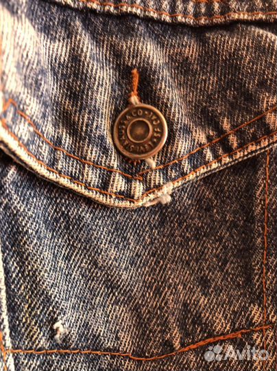Джинсовая куртка levis ретро