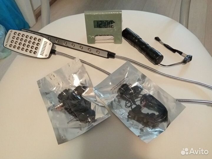 Часы настольные Наушники Светильники usb
