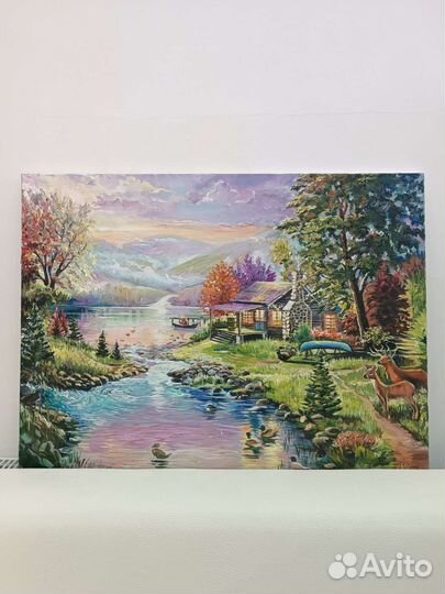 Картина свежая, Сказки леса, авторская живопись