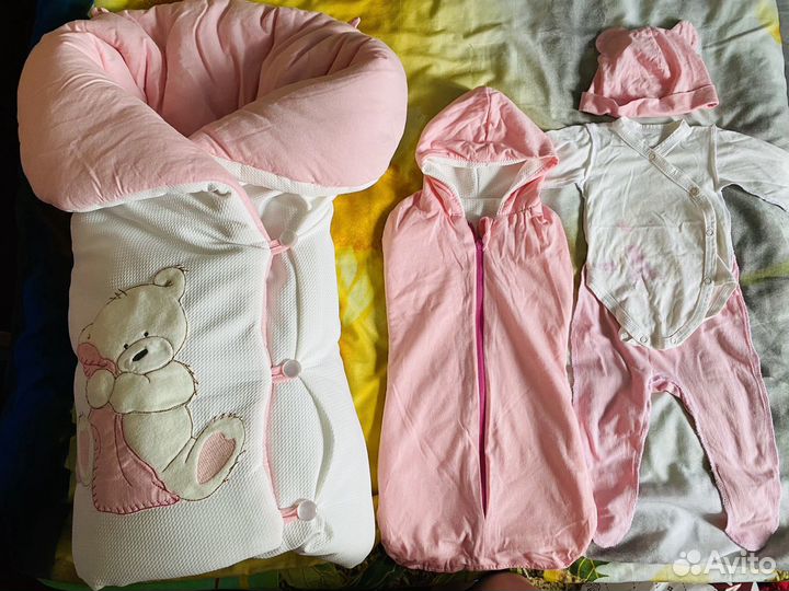 Конверт на выписку для девочки