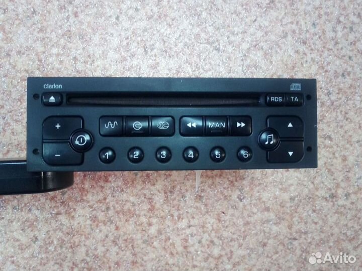 Штатная магнитола peugeot 206