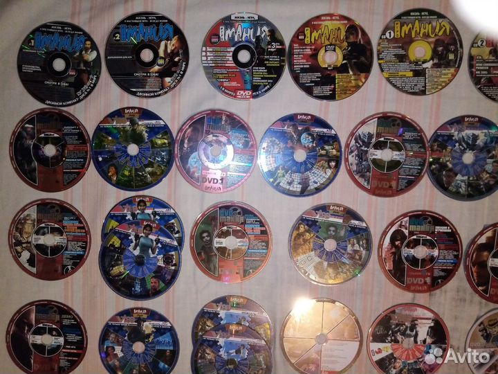 CD DVD диски Игромания,Страна Игр и тд