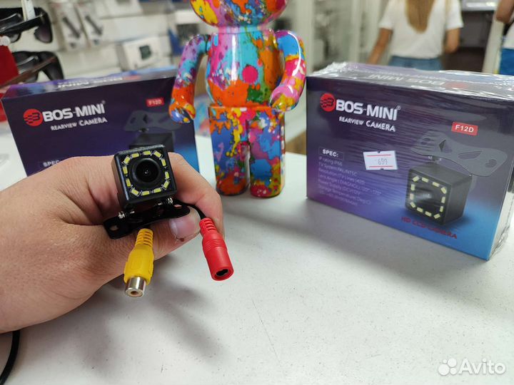 Камера заднего вида Boss mini F12D