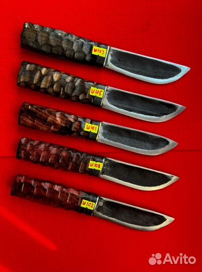 Якутский нож 110х18ш кованный ручная работы