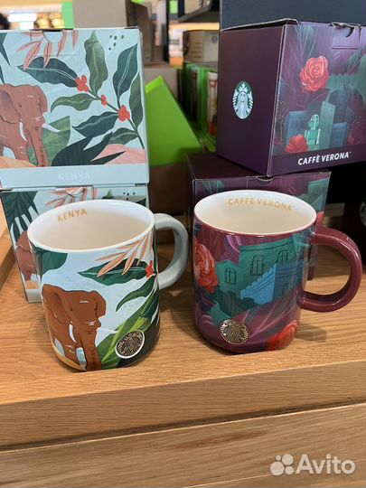 Кружка Starbucks Thailand / брелки Starbucks