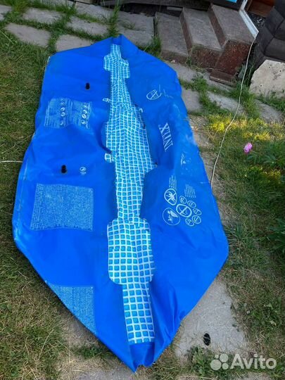 Каркасный бассейн прямоугольный бу