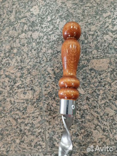 Шампура для люля с деревянной ручкой