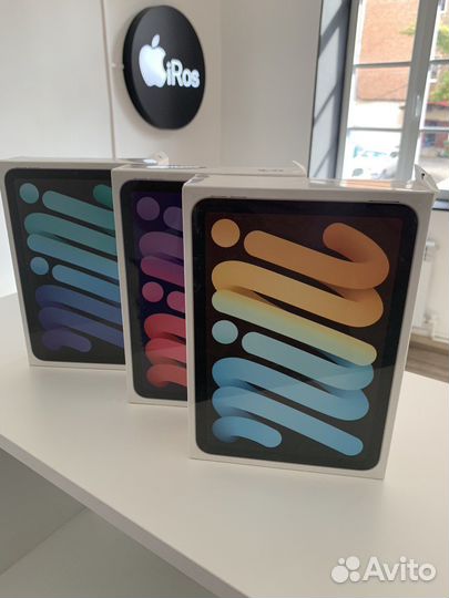 iPad mini 6/64GB новый Wi-Fi starlight